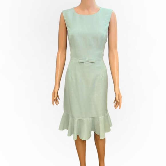 Preston And York Jacket And Dress Set 8 Bow Preppy Easter Wedding Guest Ruffle - Picture 2 of 10